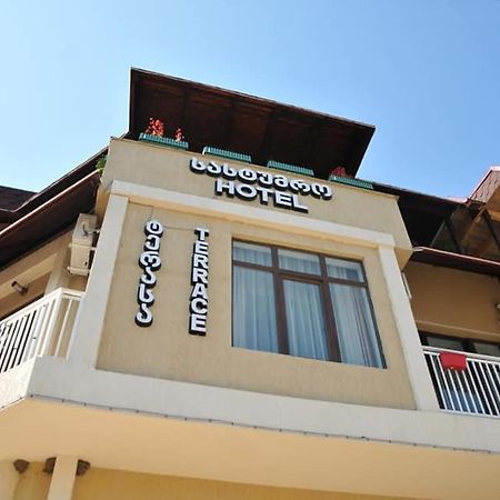 Tskaltubo Hotel Terrace Bagian luar foto