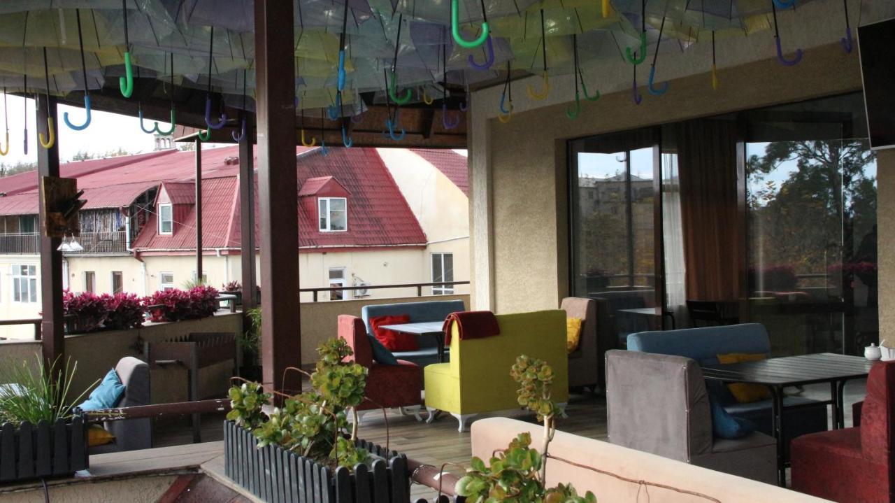 Tskaltubo Hotel Terrace Bagian luar foto