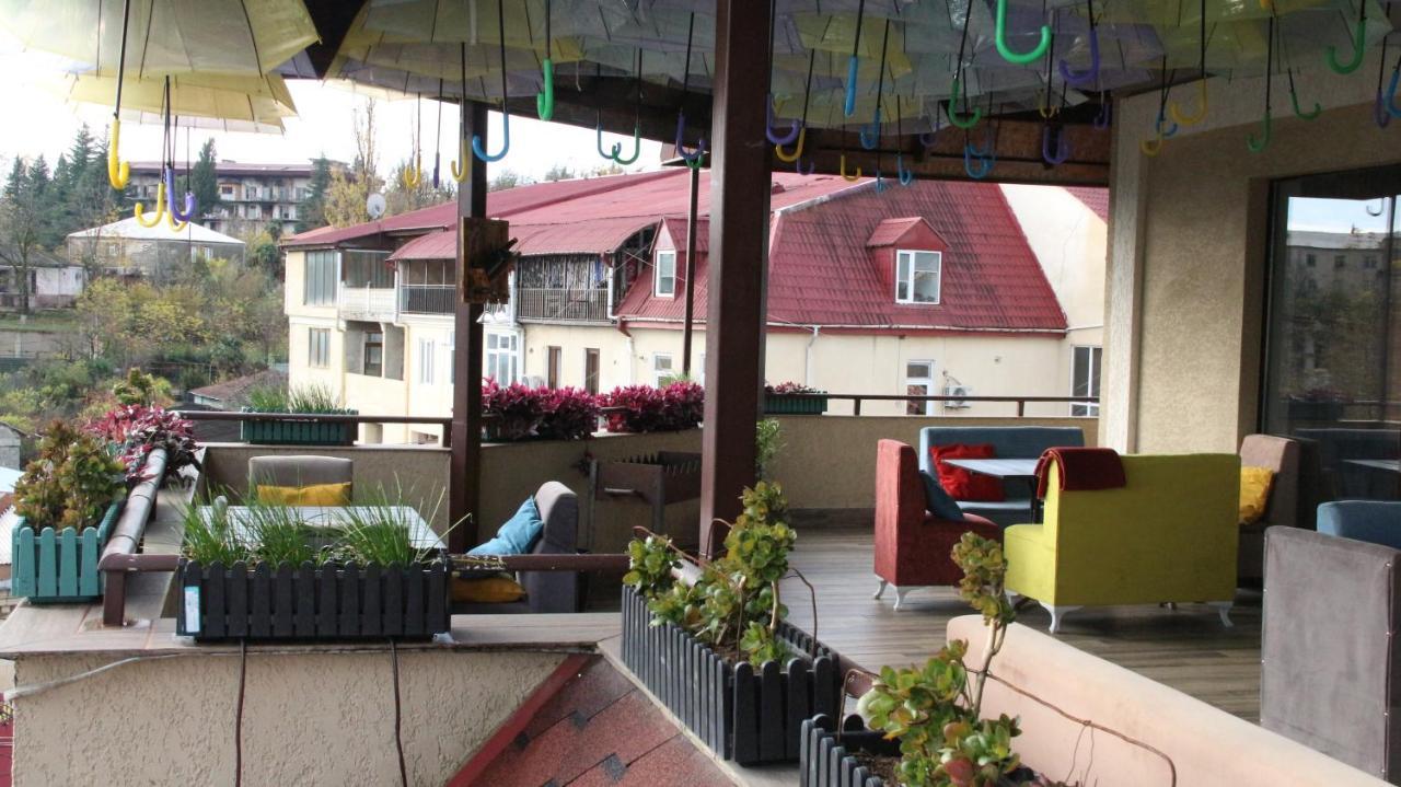 Tskaltubo Hotel Terrace Bagian luar foto