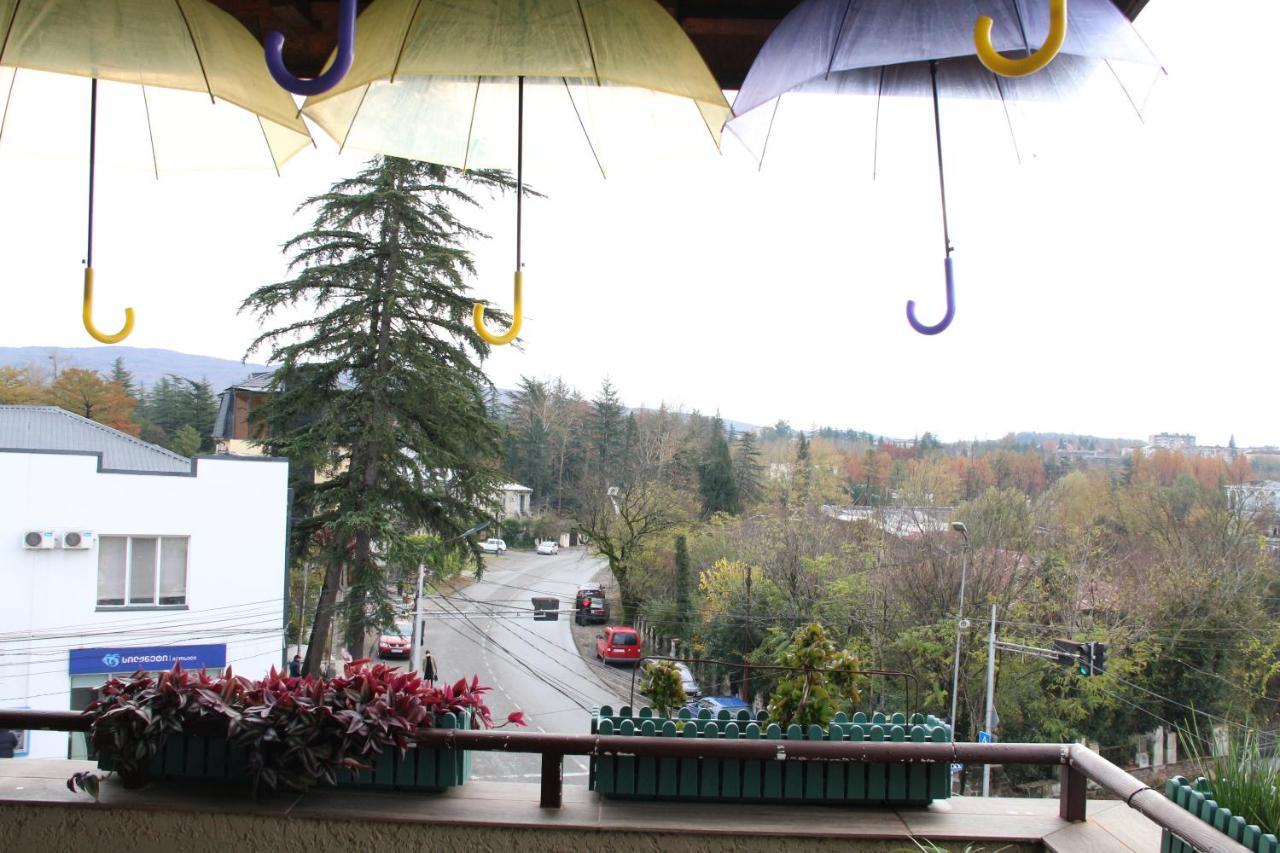 Tskaltubo Hotel Terrace Bagian luar foto
