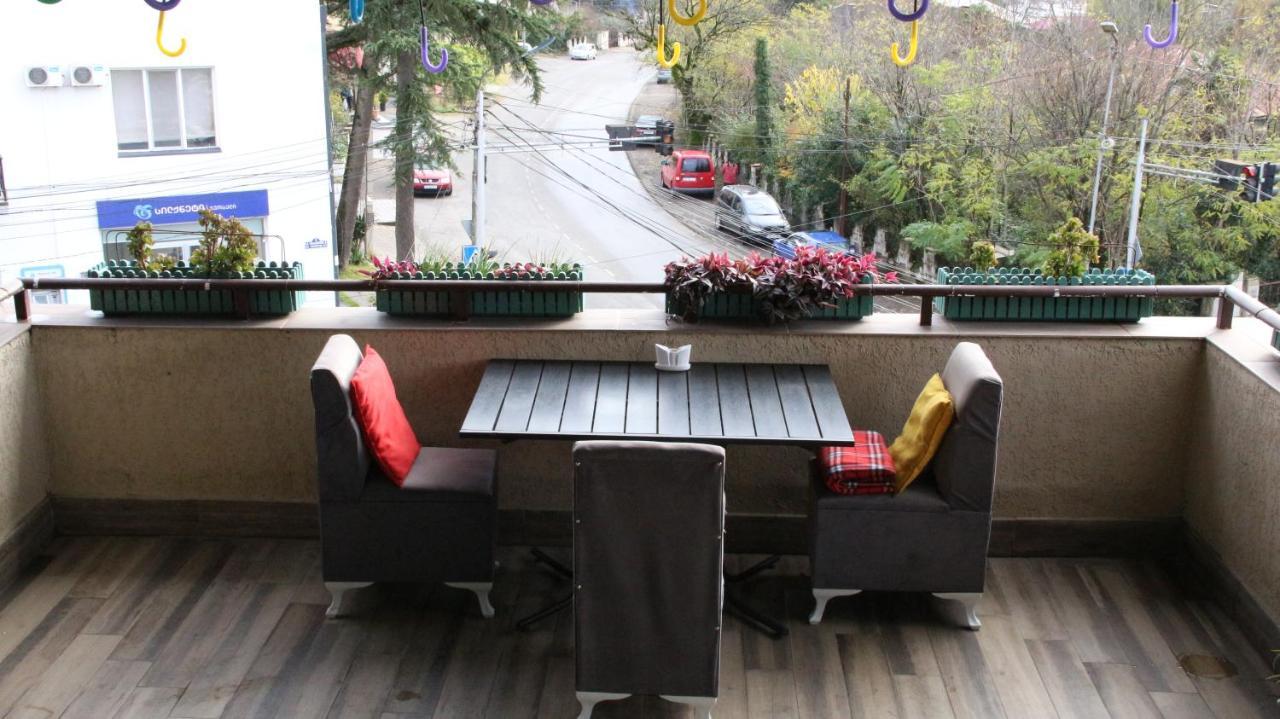 Tskaltubo Hotel Terrace Bagian luar foto