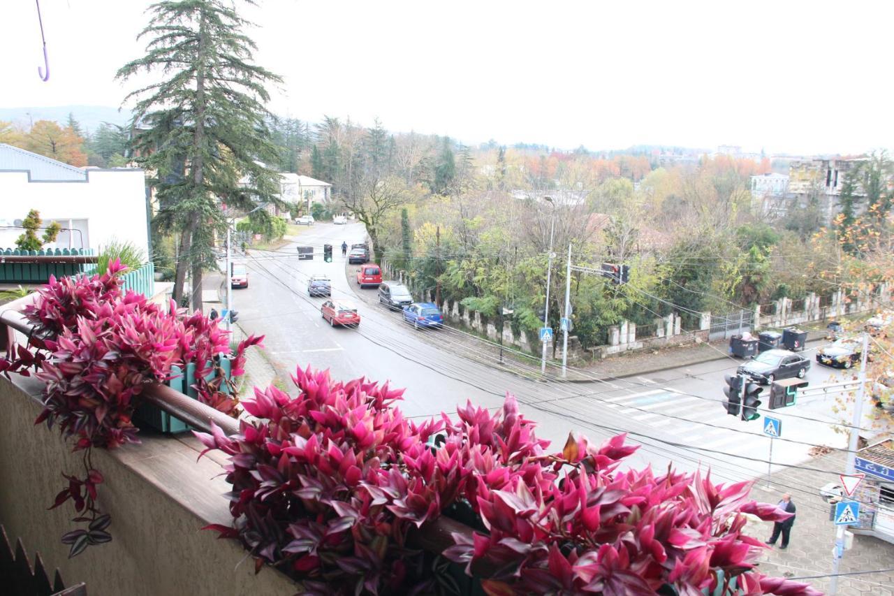 Tskaltubo Hotel Terrace Bagian luar foto