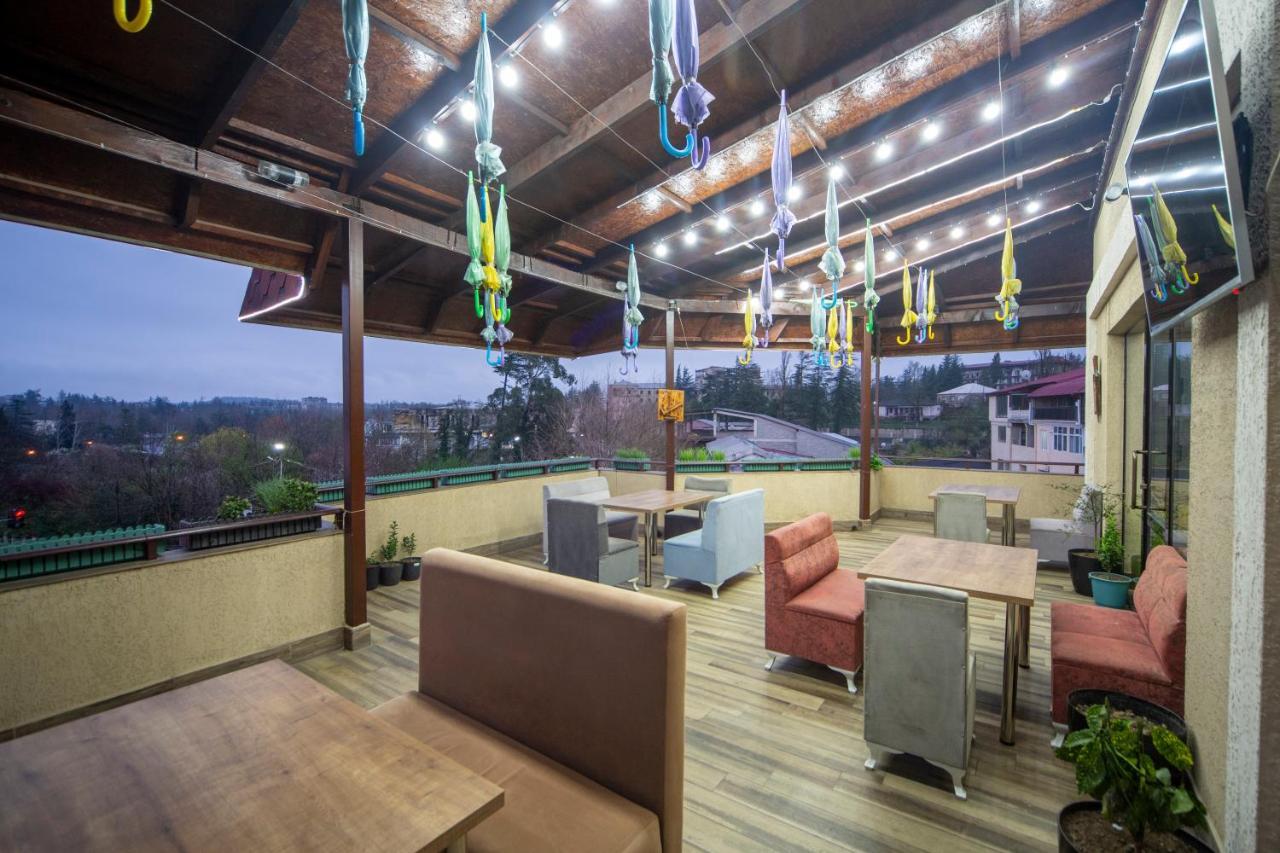 Tskaltubo Hotel Terrace Bagian luar foto
